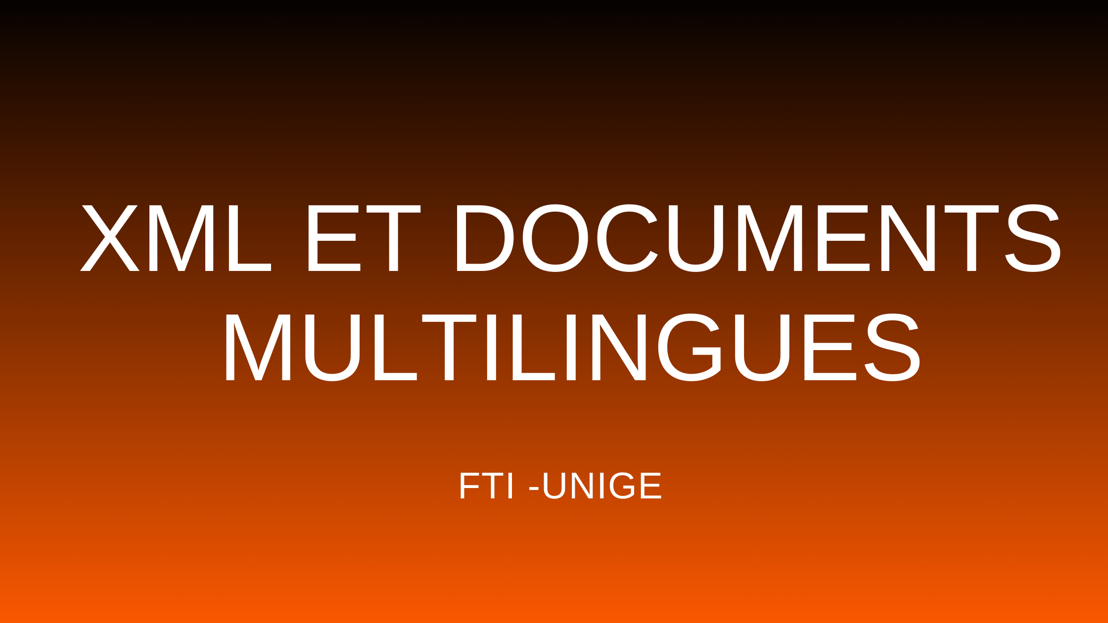 BTM0914 - XML 2026 | moodle-unige